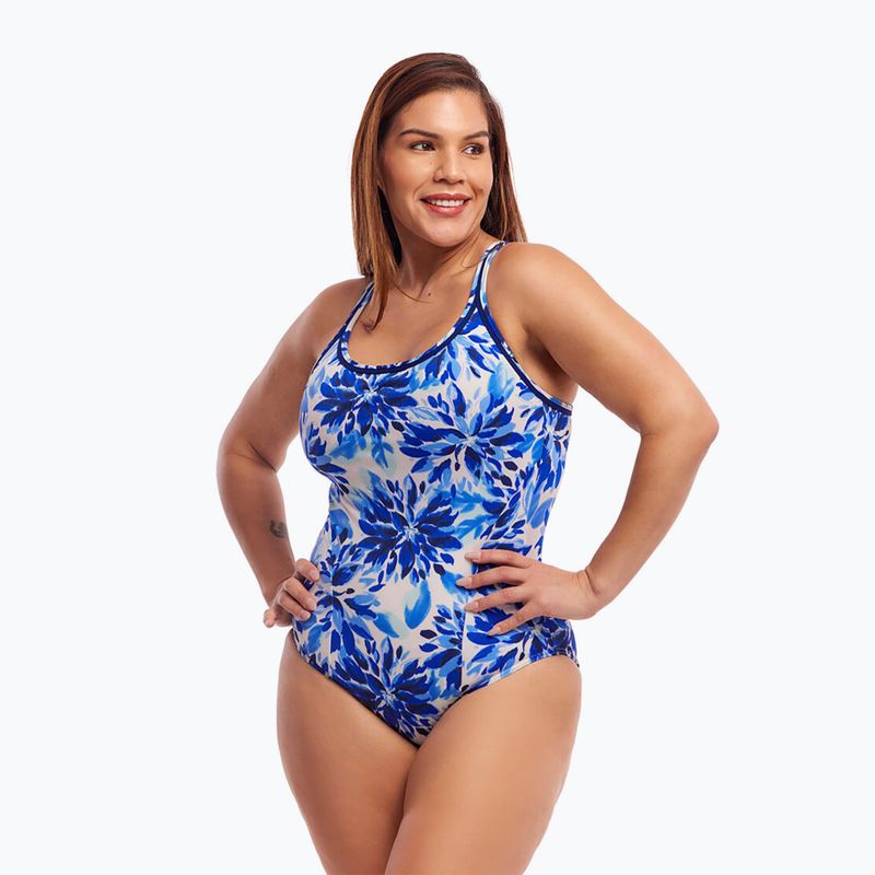 Funkita women's one-piece swimsuit Locked In Lucy One Piece blossom blue