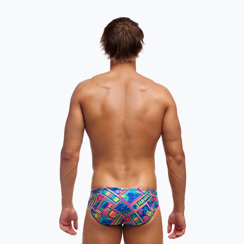 Men's swimming briefs Funky Trunks Seamed Briefs coco canel 2
