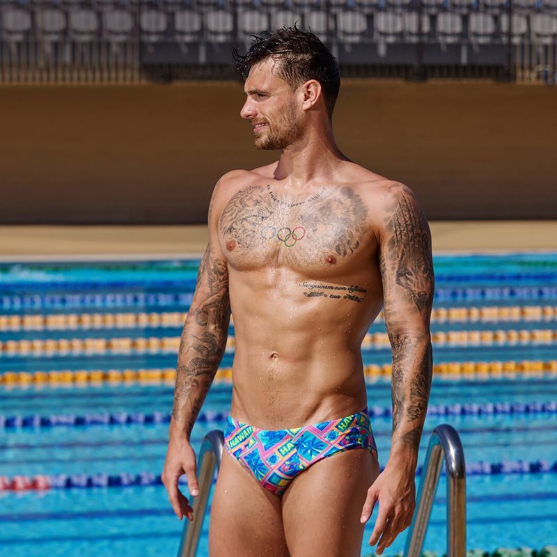 Men's swimming briefs Funky Trunks Seamed Briefs coco canel 3