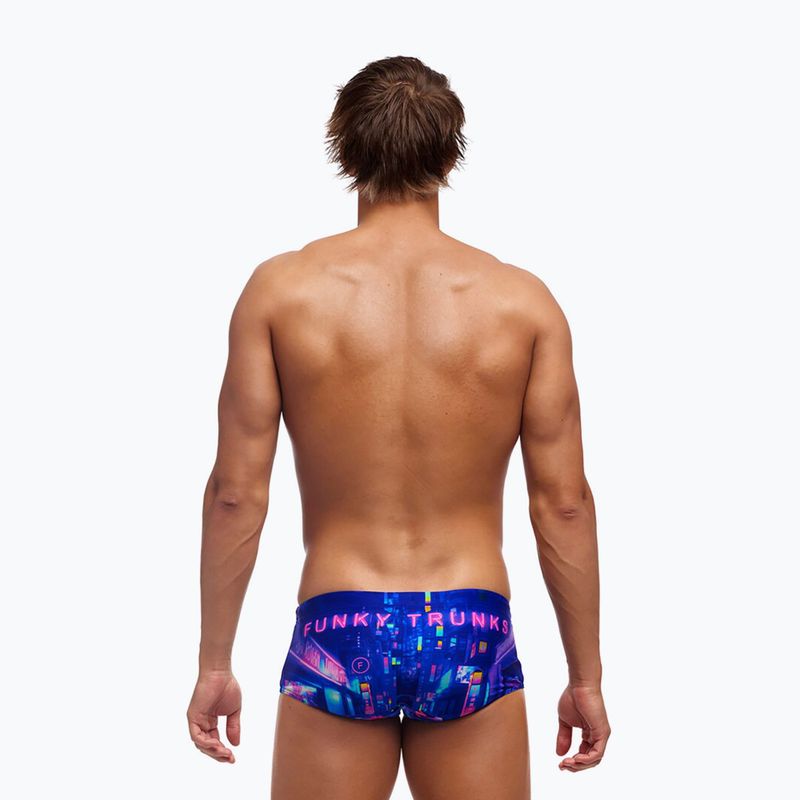 Men's swimming boxers Funky Trunks Sidewinder Trunks cyber city 2