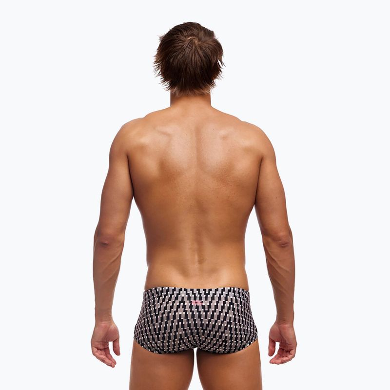 Men's swimming boxer shorts Funky Trunks Classic Trunks dark night 2