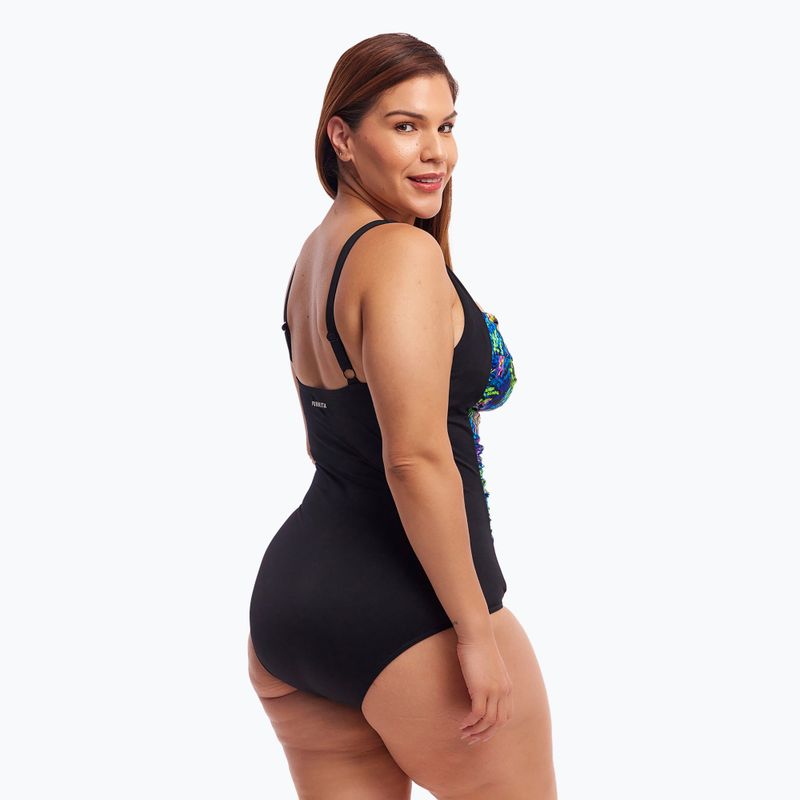 Funkita Ruched One Piece women's swimsuit midnight meadow 6