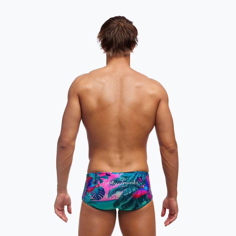 Men's swimming boxers Funky Trunks Sidewinder Trunks the beach 2