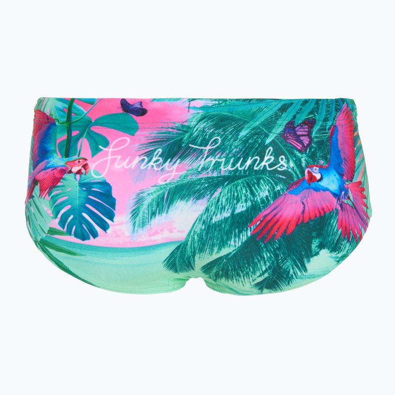 Children's swimming boxers Funky Trunks Sidewinder Trunks the beach 2