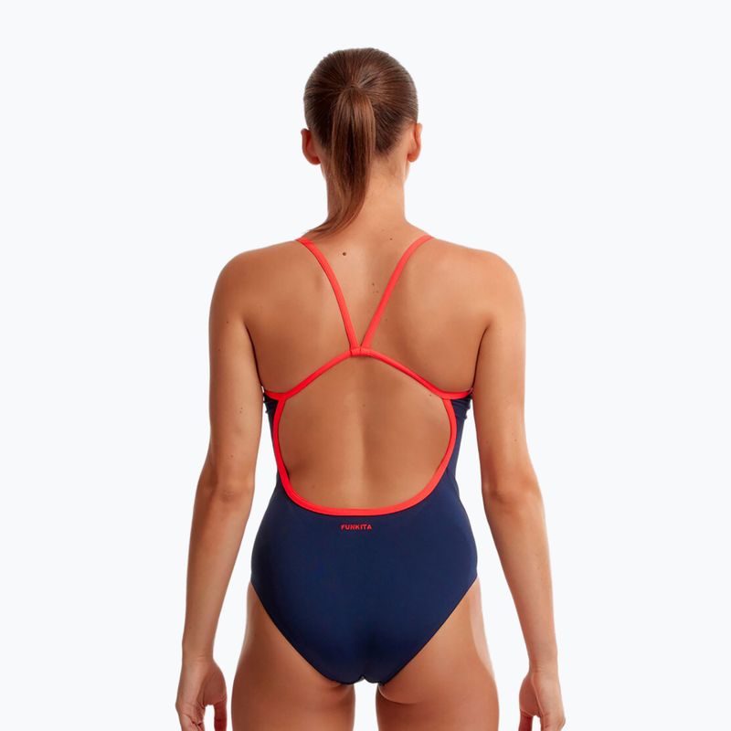 Women's swimsuit Funkita Single Strap One Piece ocean fire 6