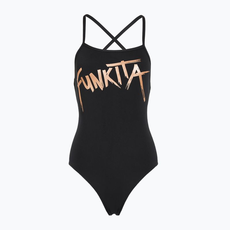 Funkita Strapped In One Piece bronzed women's one-piece swimsuit