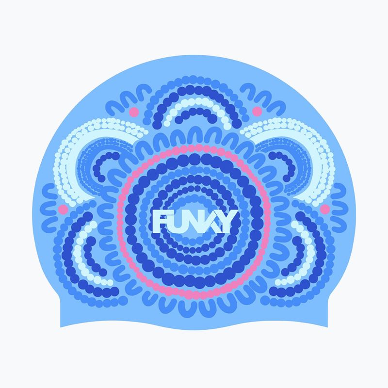 Swimming cap Funky Silicone bundjalung blue