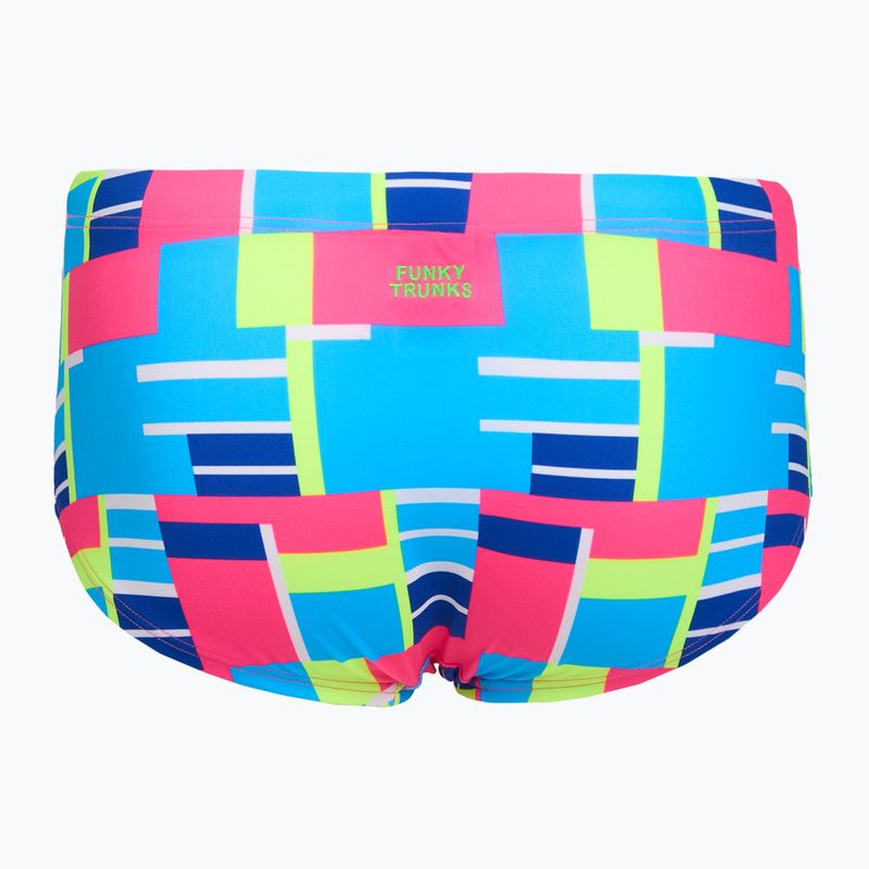 Men's swim boxers Funky Trunks Classic Trunks blok tok 2