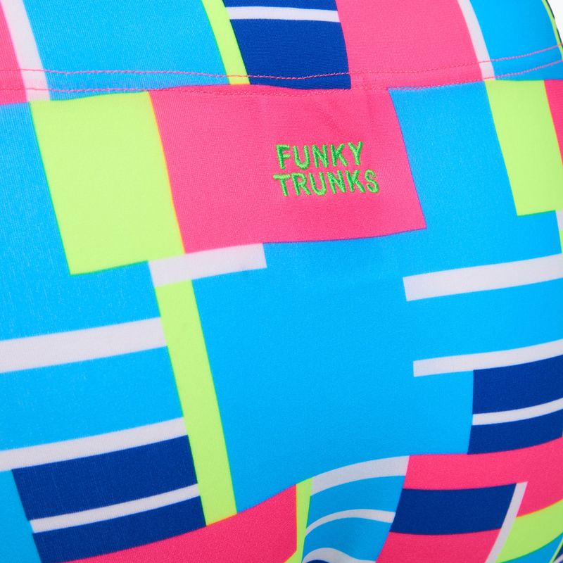 Men's swim boxers Funky Trunks Classic Trunks blok tok 3