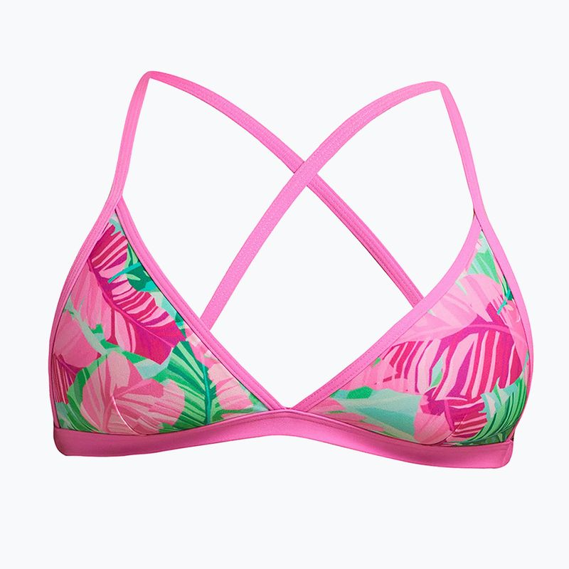 Funkita Tri Top tropical palm swimsuit top