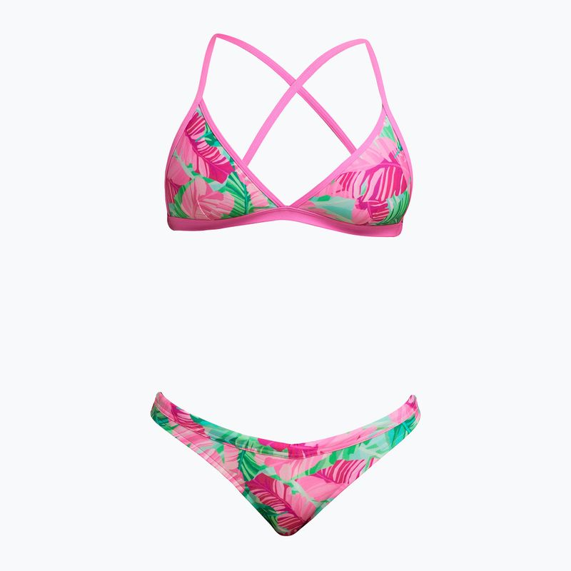 Funkita Tri Top tropical palm swimsuit top