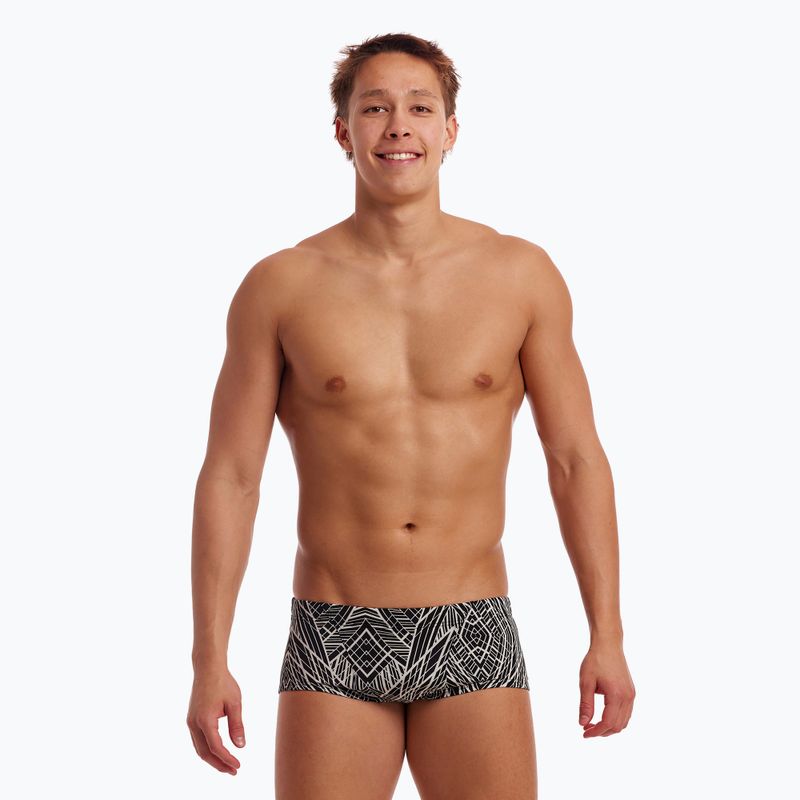 Men's swimming trunks shorts Funky Trunks Classic Trunks space signals 2