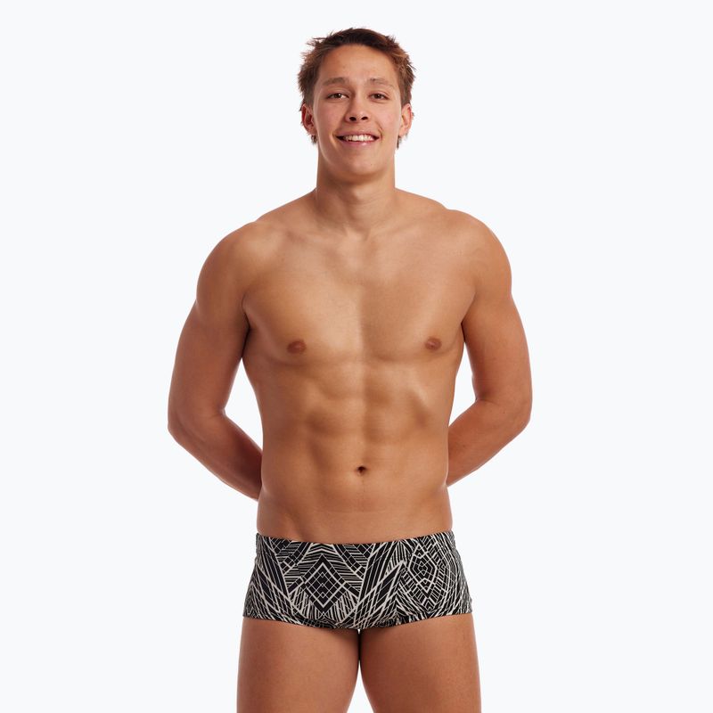 Men's swimming trunks shorts Funky Trunks Classic Trunks space signals 4