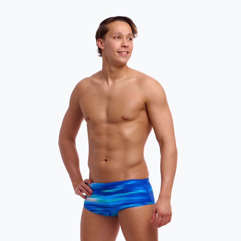 Men's Funky Trunks Sidewinder swimming boxers sea breeze 4