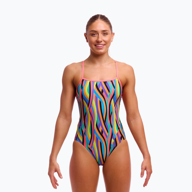 Women's Funkita Single Strap One Piece Curl Swimsuit 2