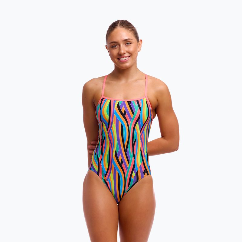 Women's Funkita Single Strap One Piece Curl Swimsuit 4