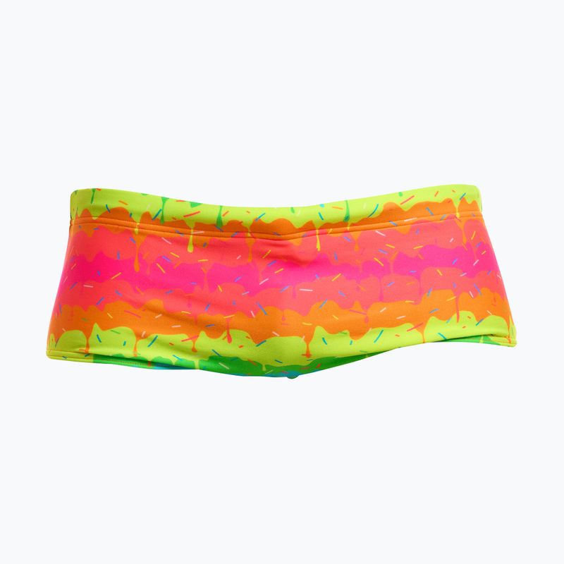 Men's swimming boxers Funky Trunks Sidewinder Trunks melting mayhem