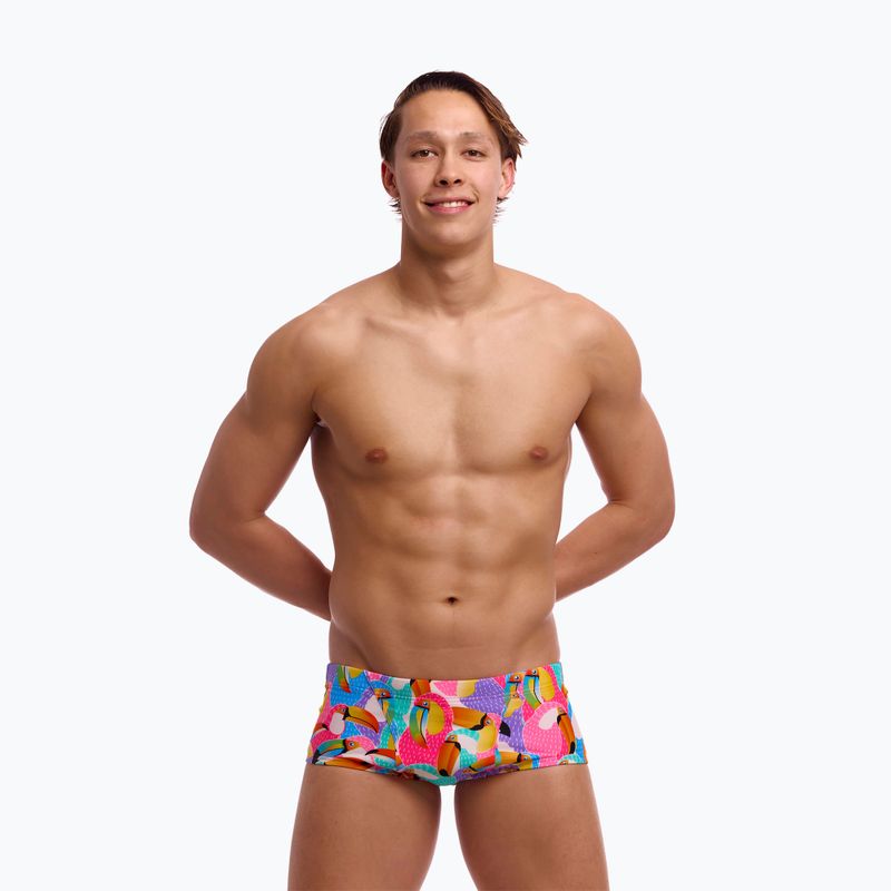 Men's swimming boxer shorts Funky Trunks Classic Trunks tou by tou 4