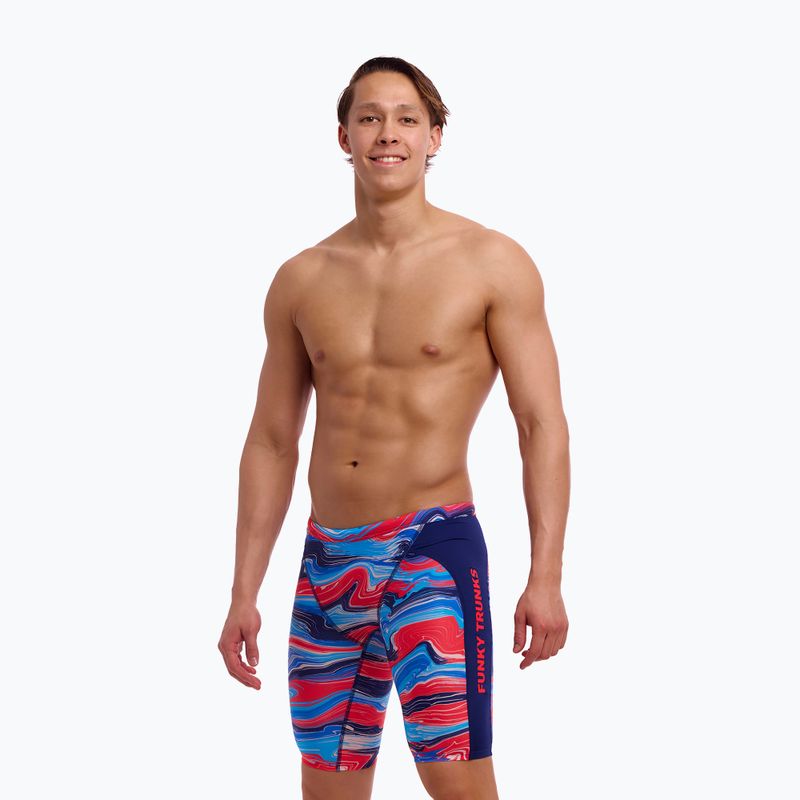 Men's swimming jammers Funky Trunks Training Jammers wave crazy 2