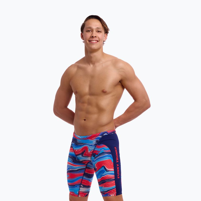Men's swimming jammers Funky Trunks Training Jammers wave crazy 4