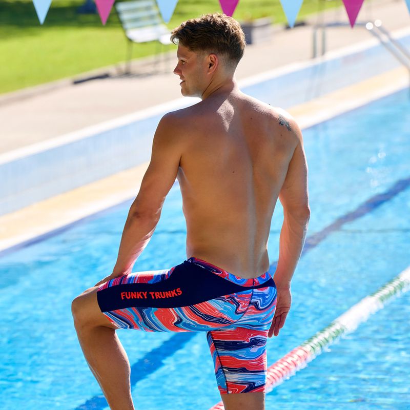 Men's swimming jammers Funky Trunks Training Jammers wave crazy 6