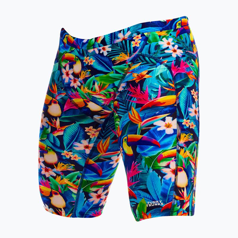 Men's swim jammers Funky Trunks Training Jammers birdie wordie