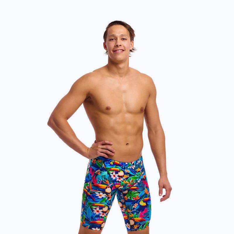 Men's swim jammers Funky Trunks Training Jammers birdie wordie 2