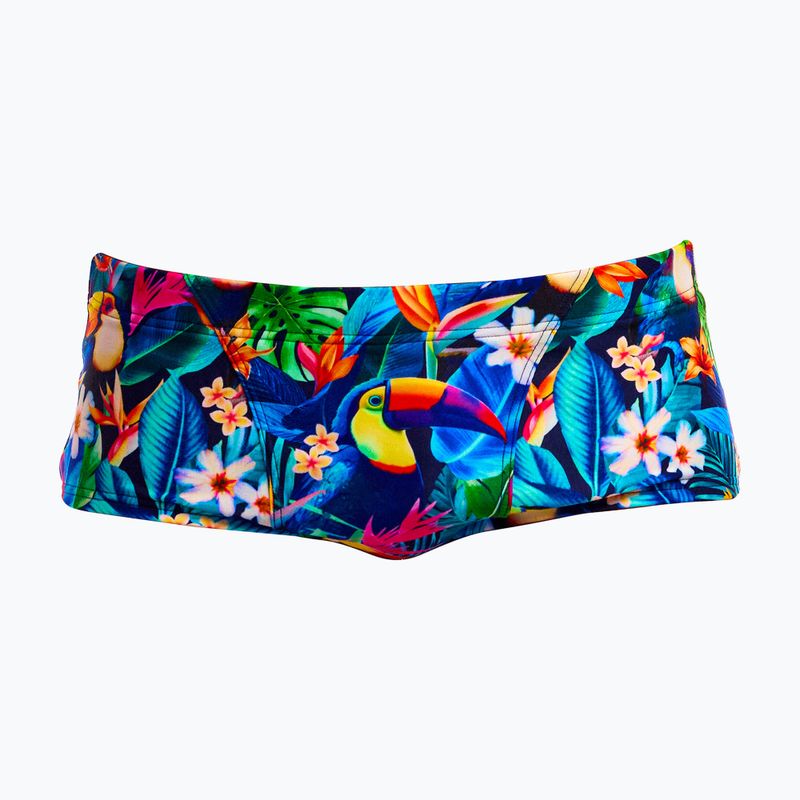 Children's swim boxers Funky Trunks Printed Trunks birdie wordie