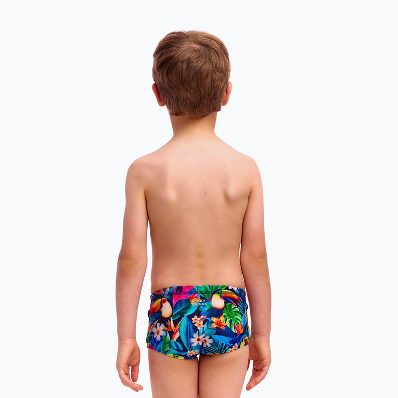 Children's swim boxers Funky Trunks Printed Trunks birdie wordie 3