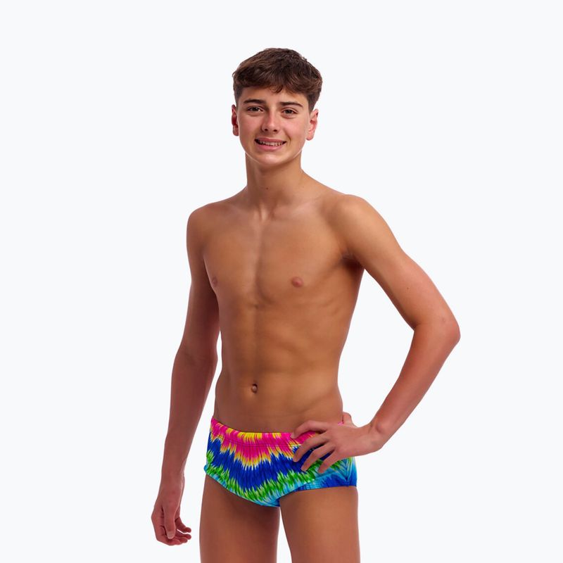 Children's swim boxers Funky Trunks Sidewinder Trunks fly time 2