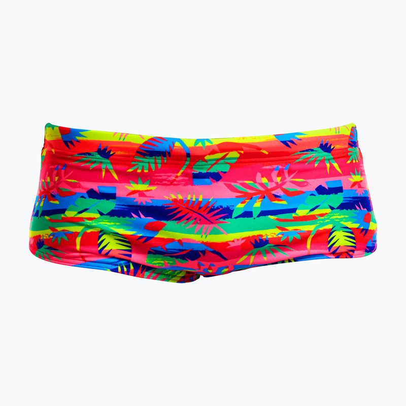 Men's swim boxers Funky Trunks Sidewinder Trunks free foliage