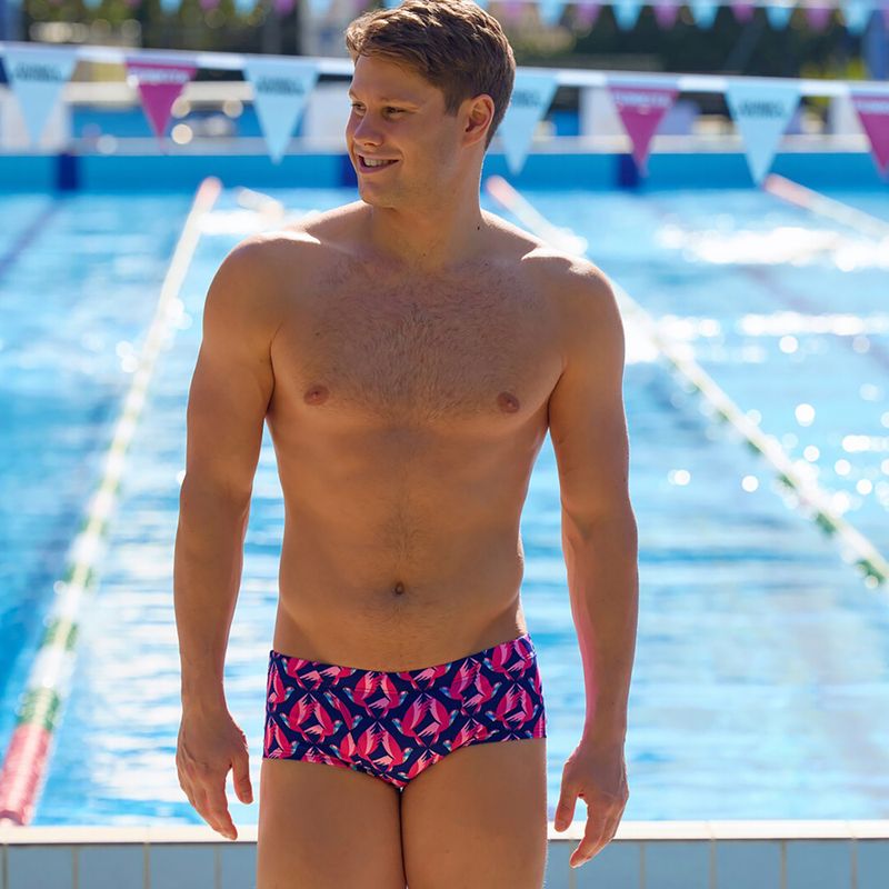 Men's swim boxers Funky Trunks Classic Trunks ho hum 4