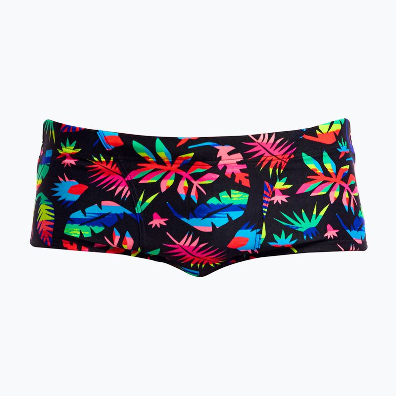Men's swim boxers Funky Trunks Classic Trunks lost leaf