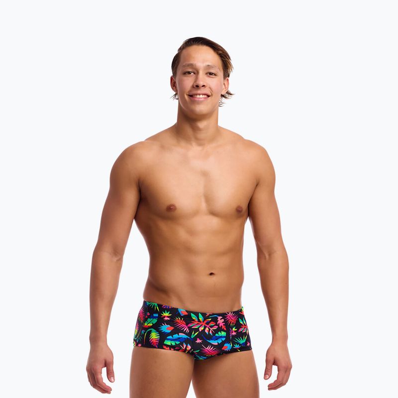 Men's swim boxers Funky Trunks Classic Trunks lost leaf 2