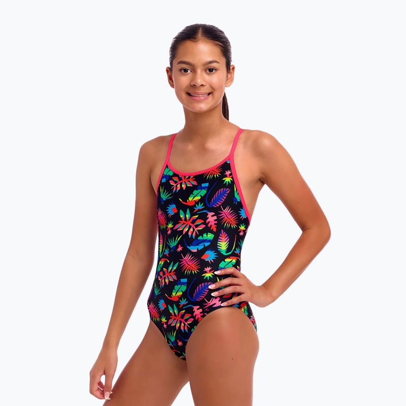 Children's one-piece swimsuit Funkita Diamond Back One Piece lost leaf