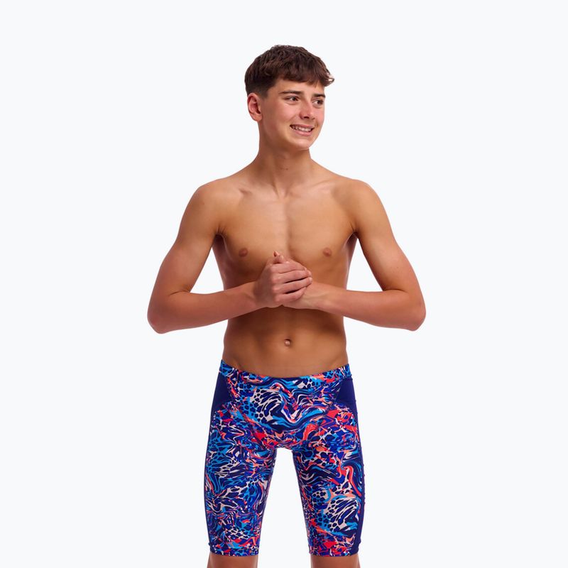 Children's swim jammers Funky Trunks Training Jammers mad cat 2
