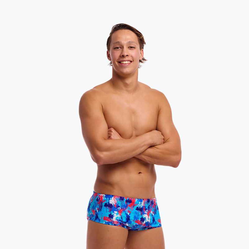 Men's swimming trunks Funky Trunks Sidewinder Trunks messy messy messy 2