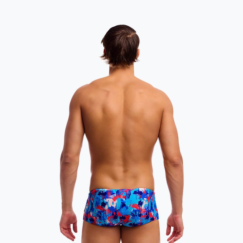 Men's swim boxers Funky Trunks Sidewinder Trunks messy messy messy 3