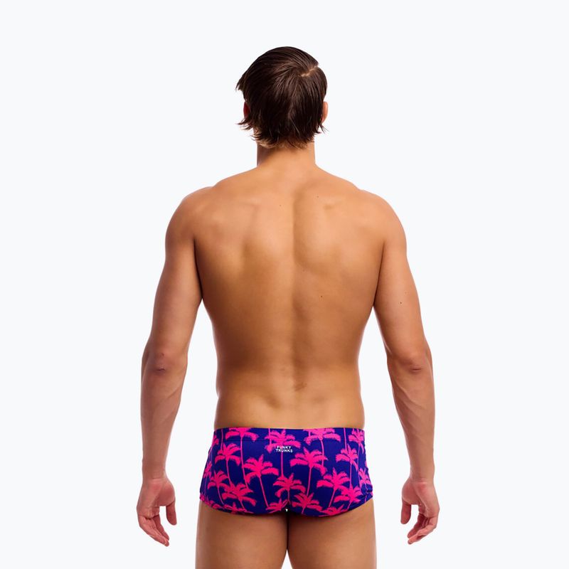 Men's swimming trunks Funky Trunks Classic Trunks Pinky Palms 3