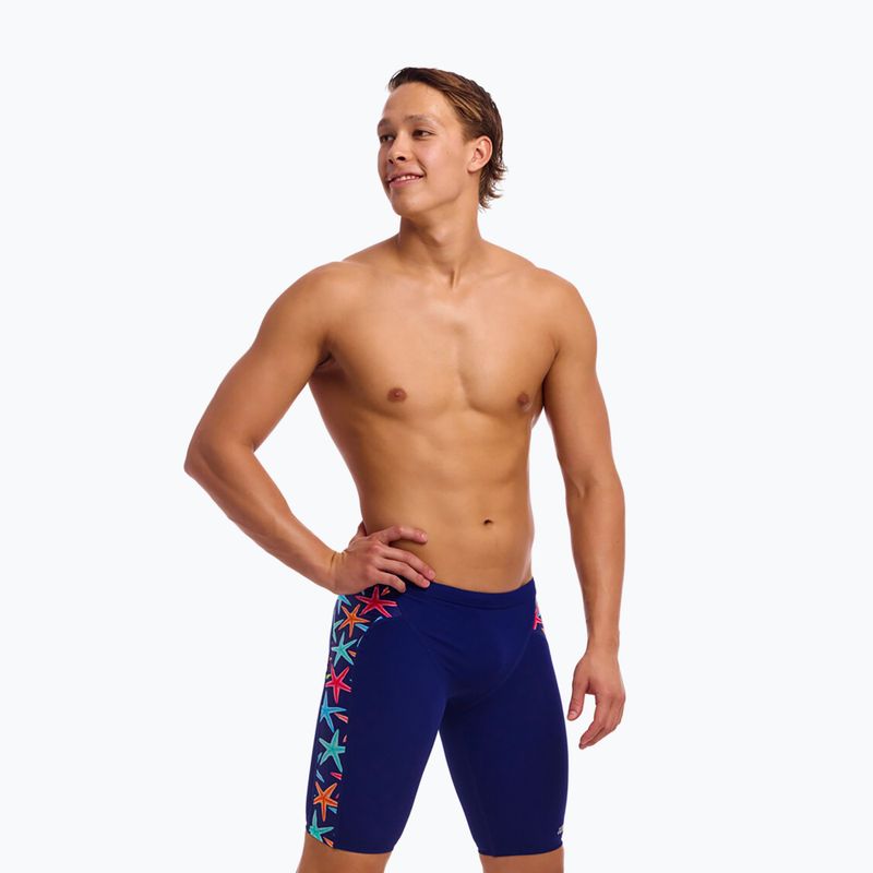 Men's swim jammers Funky Trunks Training Jammers starry night 2