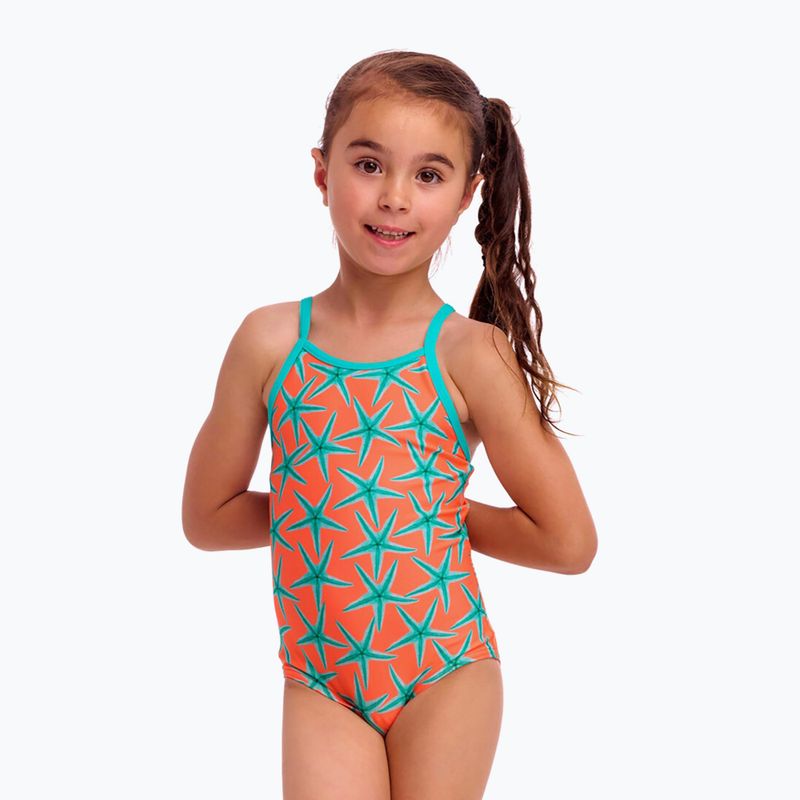 Children's one-piece swimsuit Funkita Printed One Piece stars below