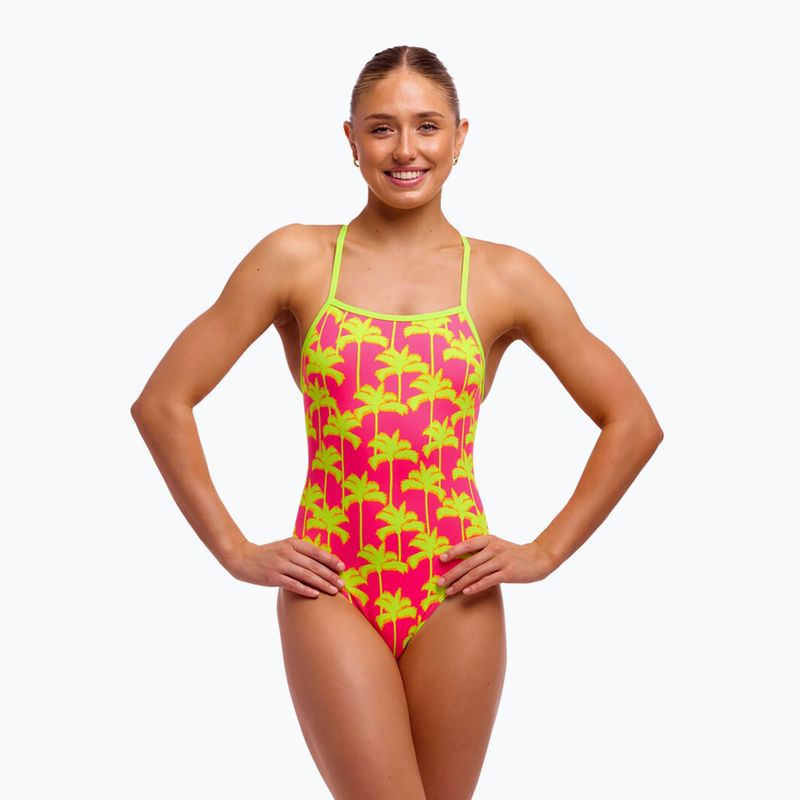 Women's one-piece swimsuit Funkita Tie Me Tight One Piece sweet coconuts