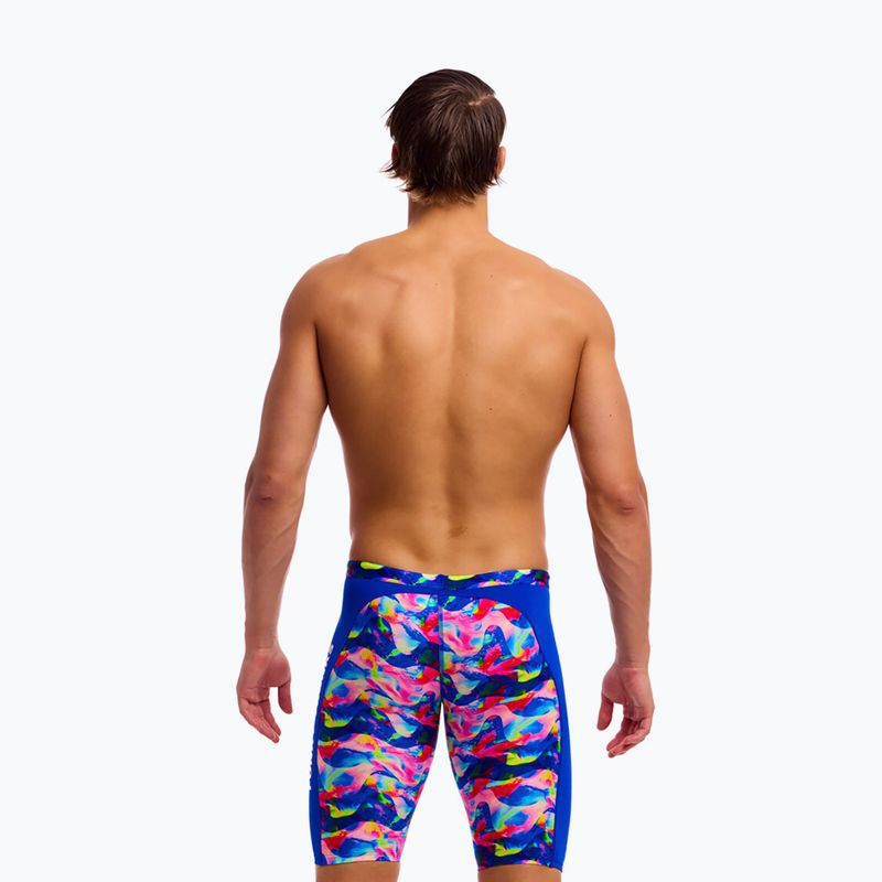 Men's swim jammers Funky Trunks Training Jammers Wet Wave 3
