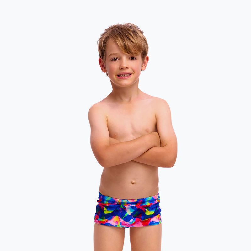 Children's swim boxers Funky Trunks Printed Trunks wet wave 2