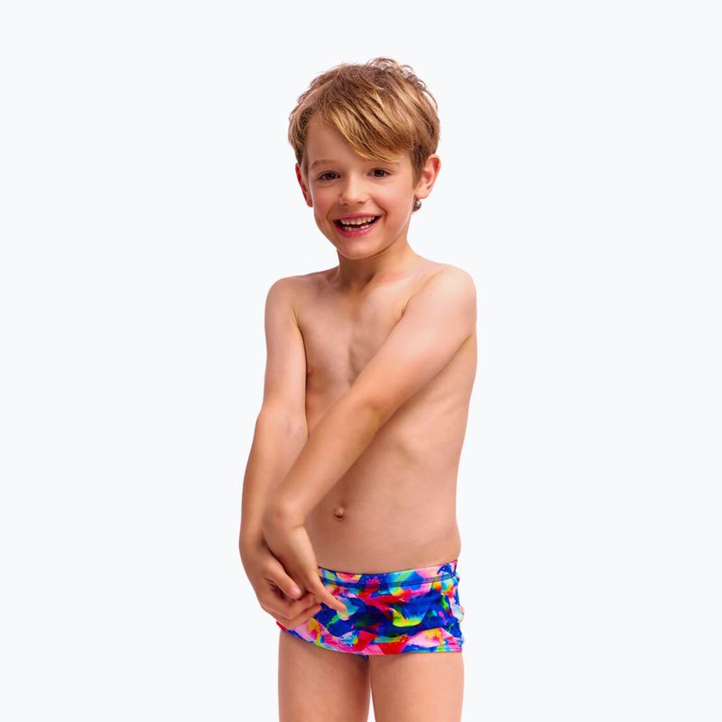 Children's swim boxers Funky Trunks Printed Trunks wet wave 5