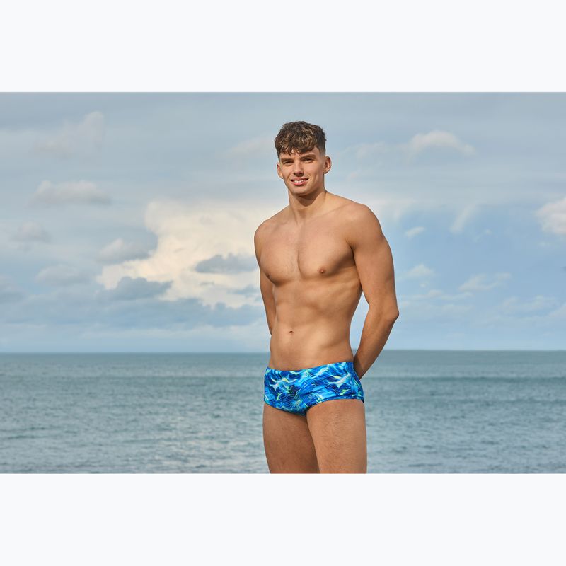 Men's swim boxers Funky Trunks Sidewinder Trunks storm chaser 7