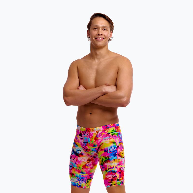 Men's swim jammers Funky Trunks Training Jammers tag her 3