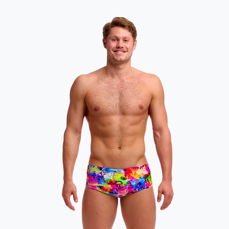 Men's swim boxers Funky Trunks Sidewinder Trunks tag her 2