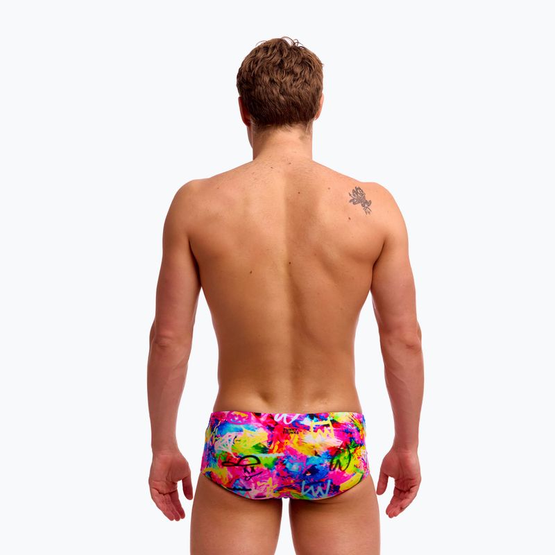 Men's swim boxers Funky Trunks Sidewinder Trunks tag her 4