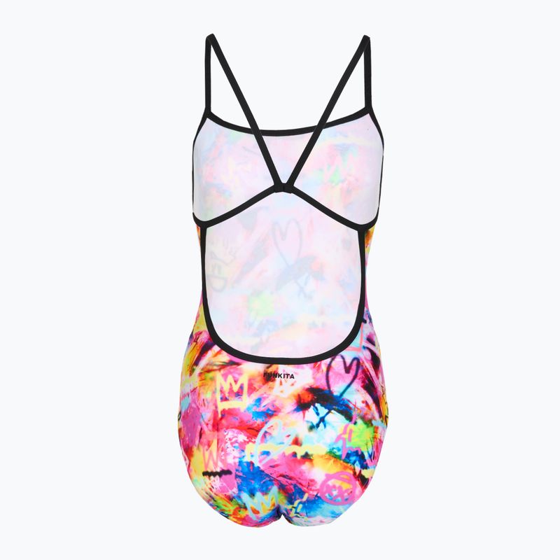 Women's one-piece swimsuit Funkita Single Strap One Piece tag her 2